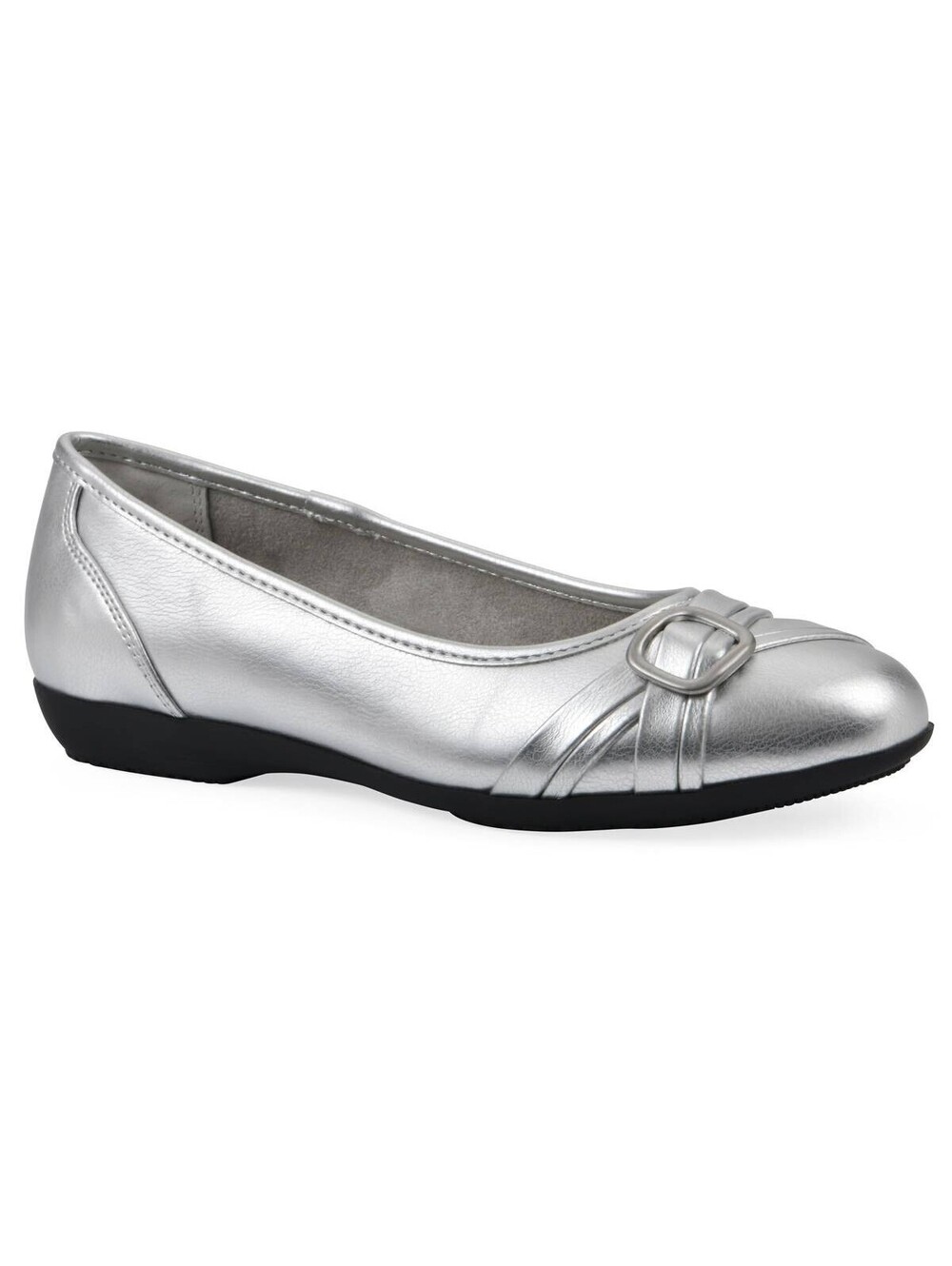 Cliffs by White Mountain Women Silver Metallic Smooth 11